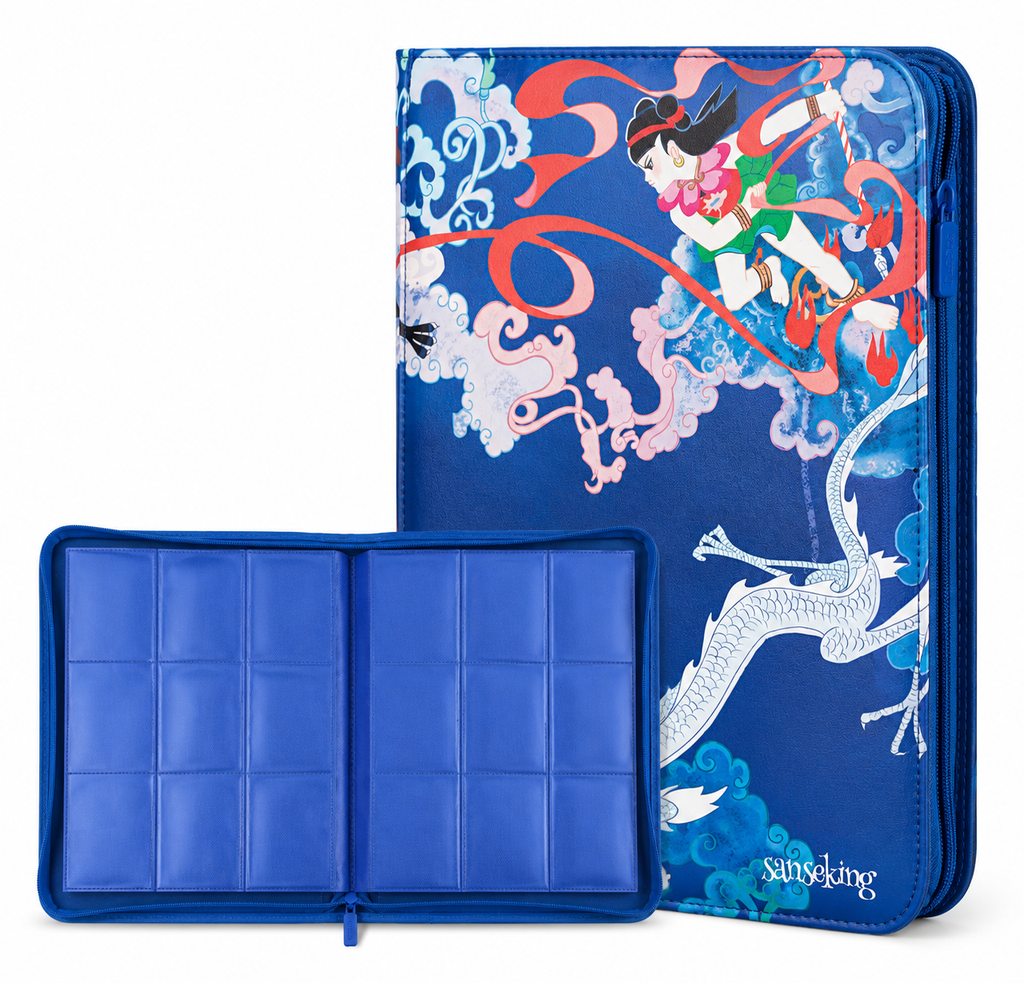 Binder Premium Blue / White Dragon