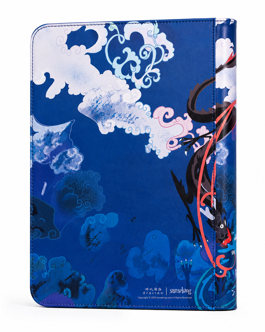 Binder Premium Blue / White Dragon