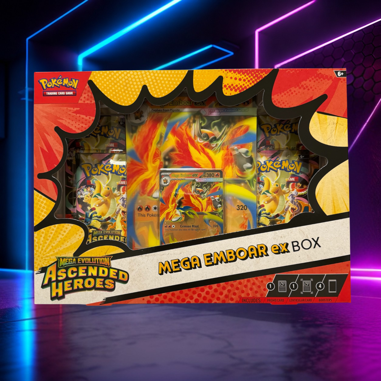 Mega Emboar EX Box