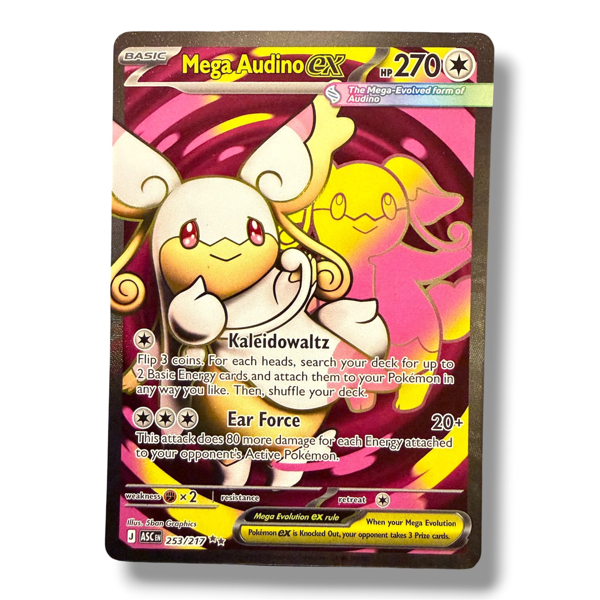 Mega Audino EX - 253/217 - Ultra Rare