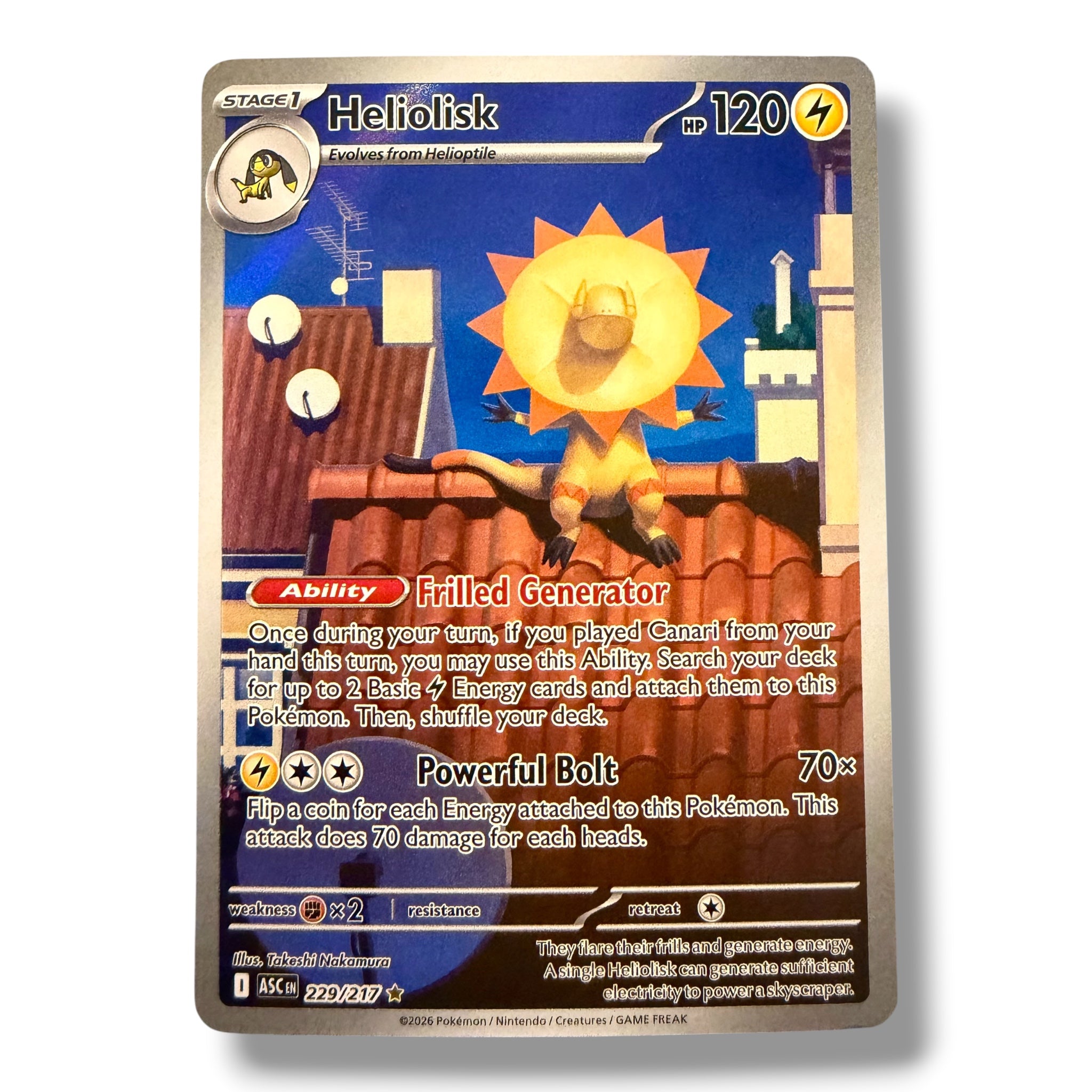 Heliolisk - 229/217 - Illustration Rare
