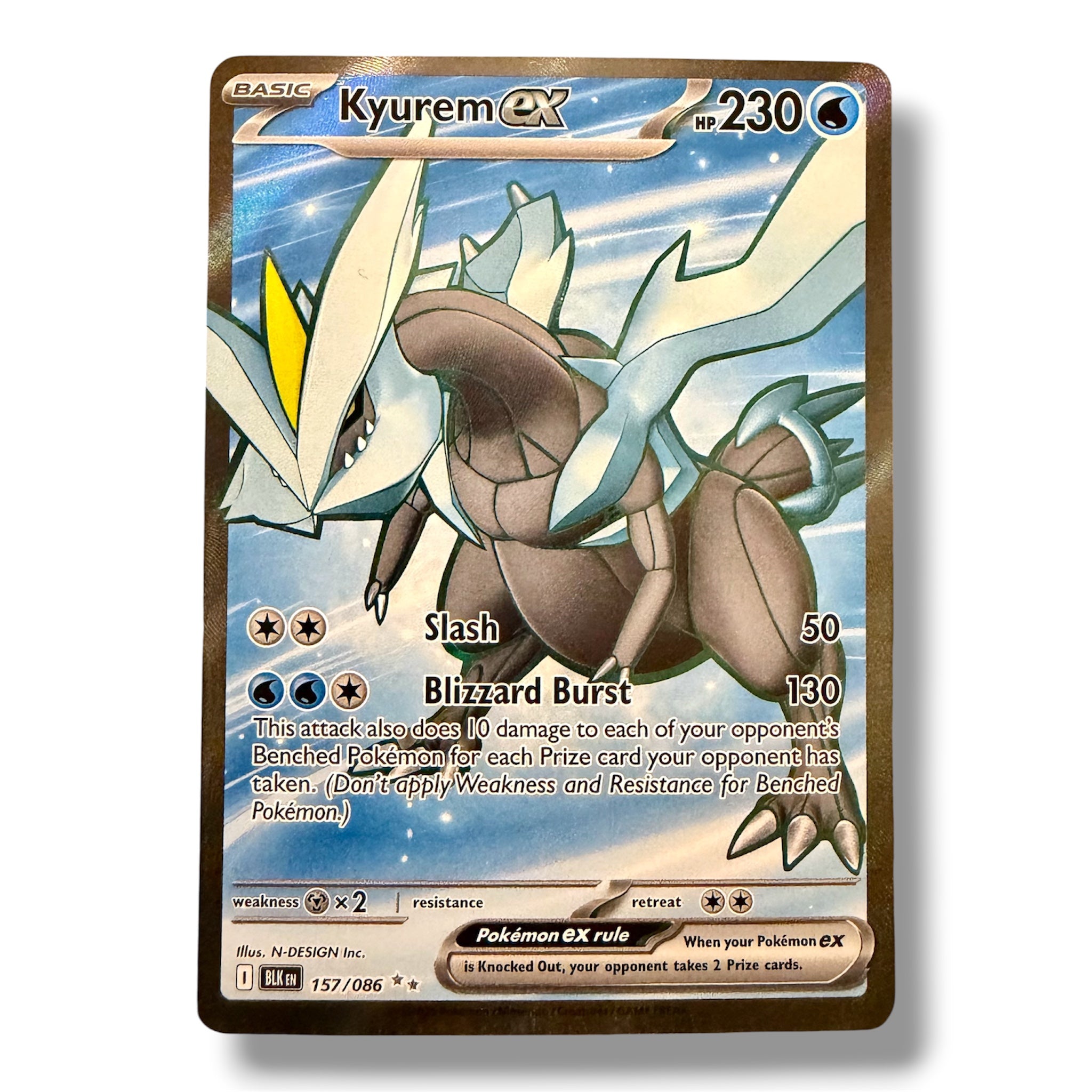 Kyurem EX - 157/86 - Ultra Rare