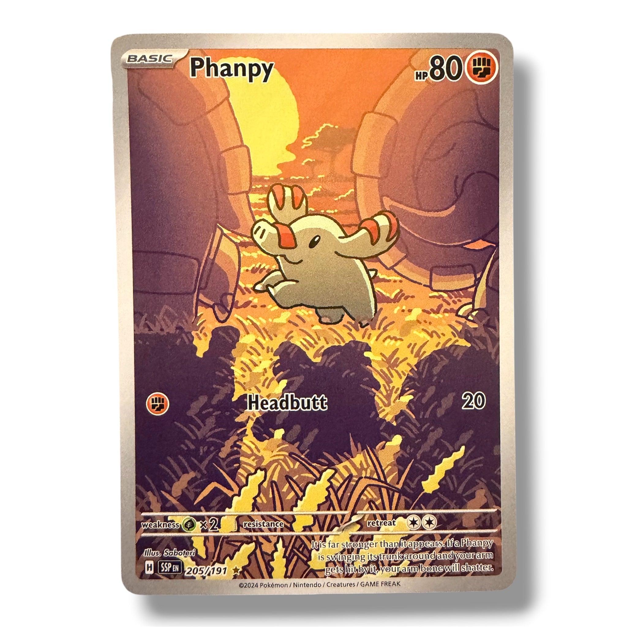 Phanpy - 205/191 - Illustration Rare