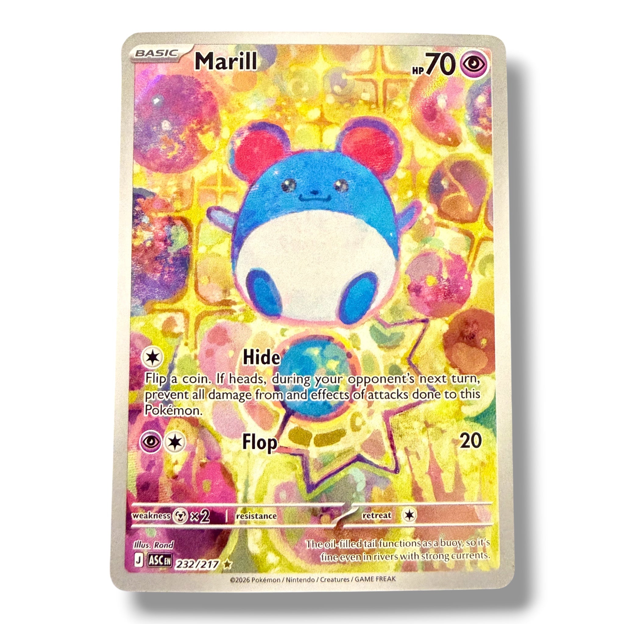 Marill - 232/217 - Illustration Rare