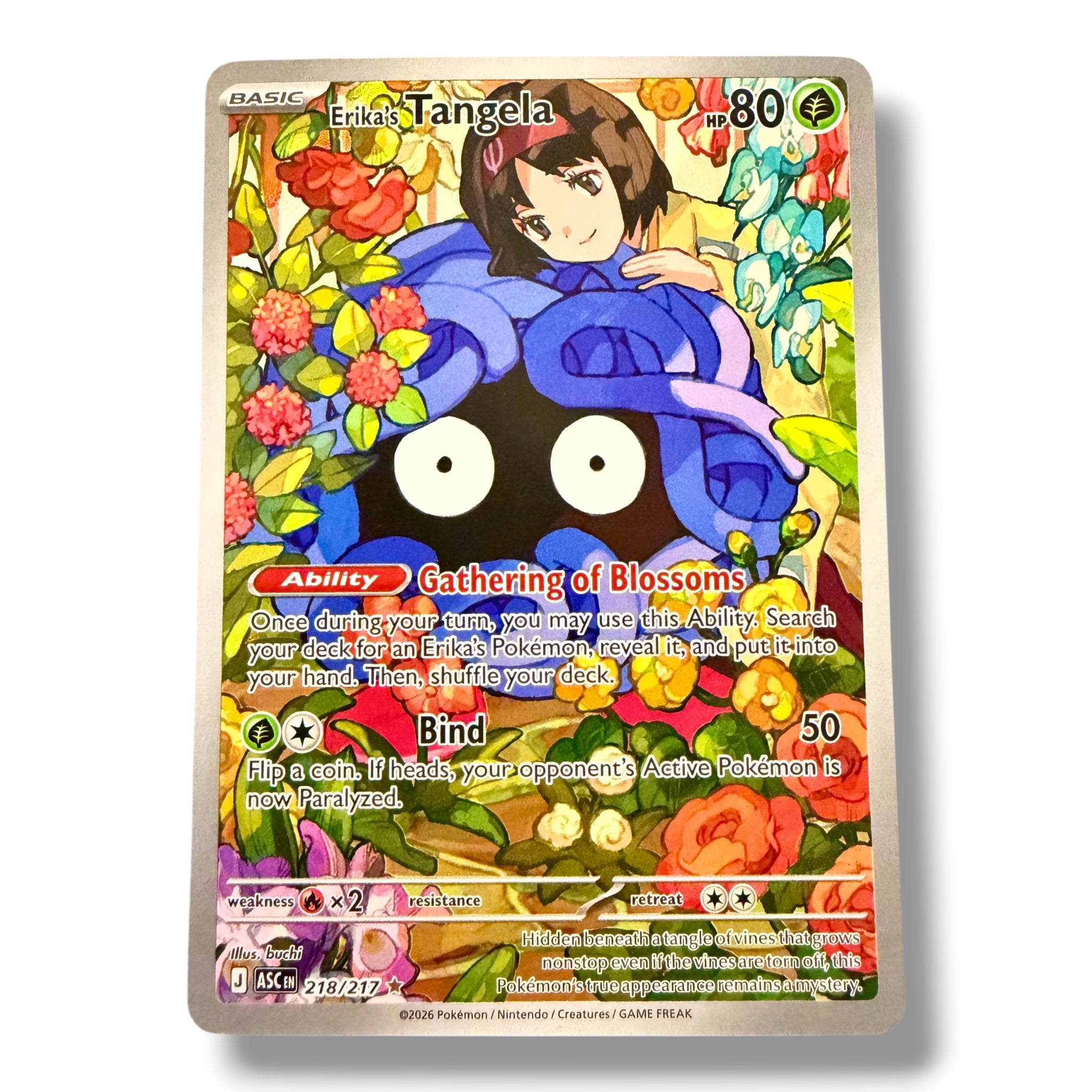 Erika’s Tangela - 218/217 - Illustration Rare