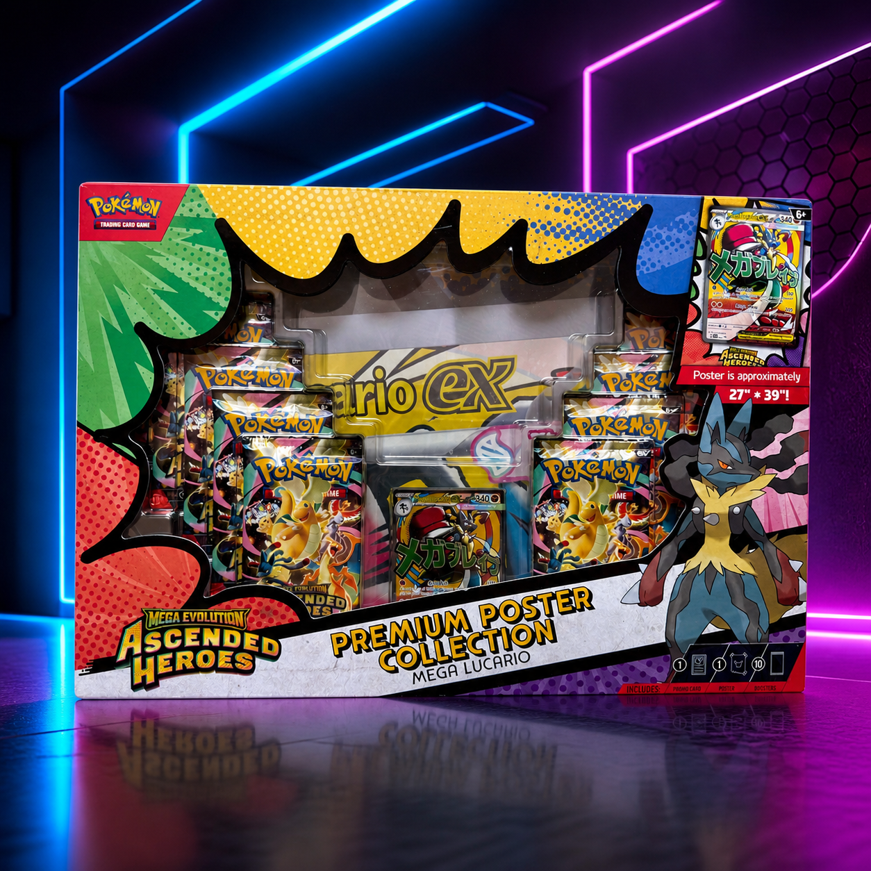 Poster Collection de Mega Lucario