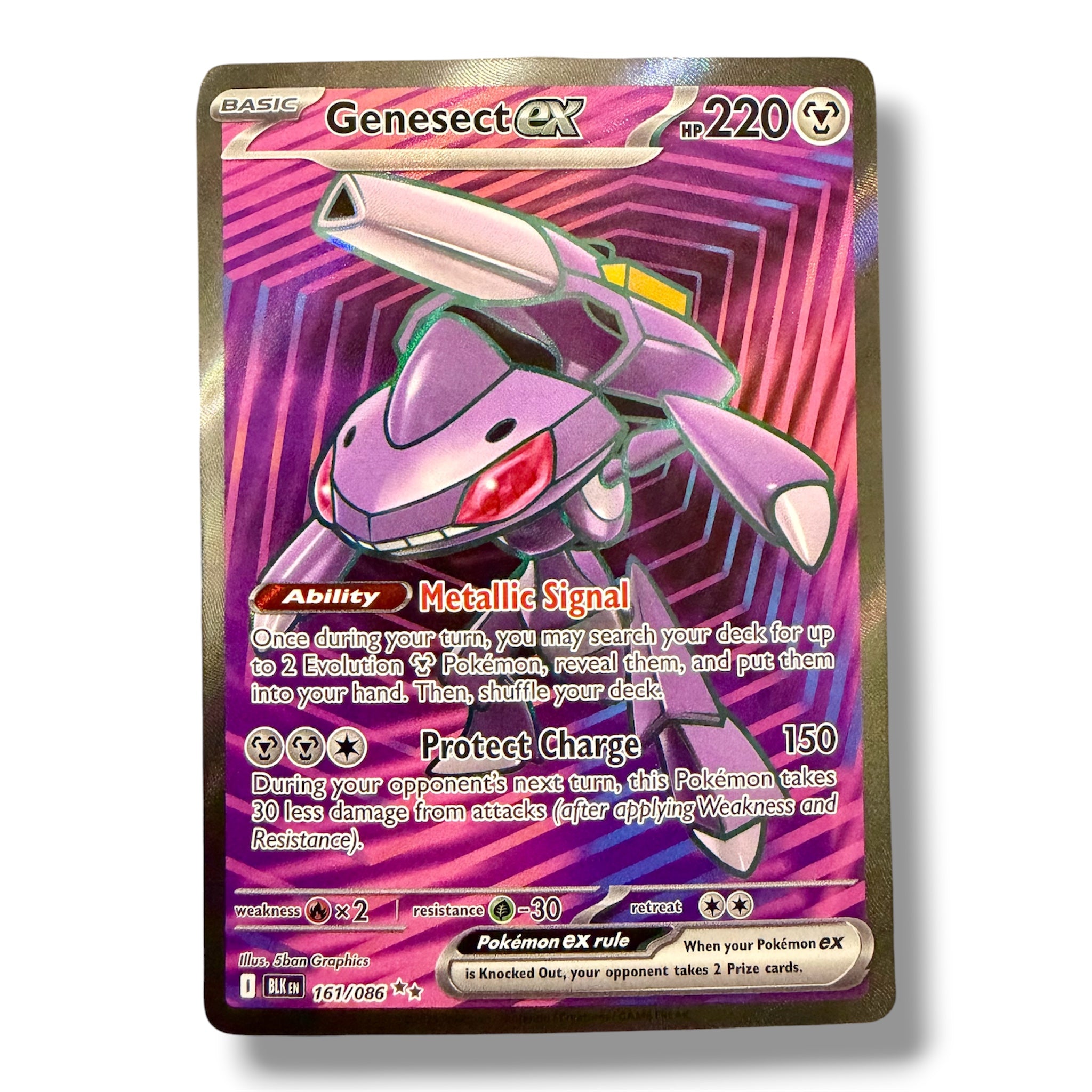 Genesect EX - 161/86 Ultra Rare
