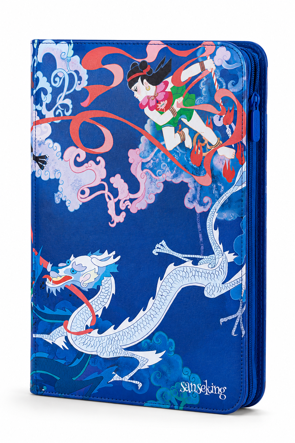 Binder Premium Blue / White Dragon