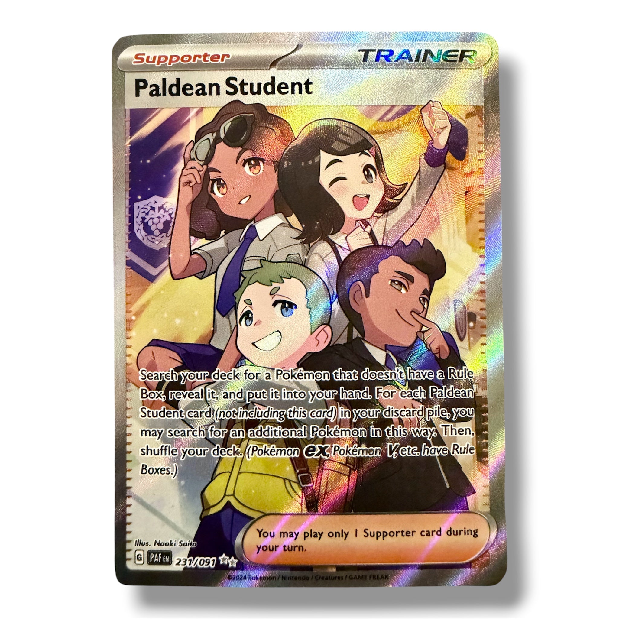 Paldean Student - 231/91 - Ultra Rare