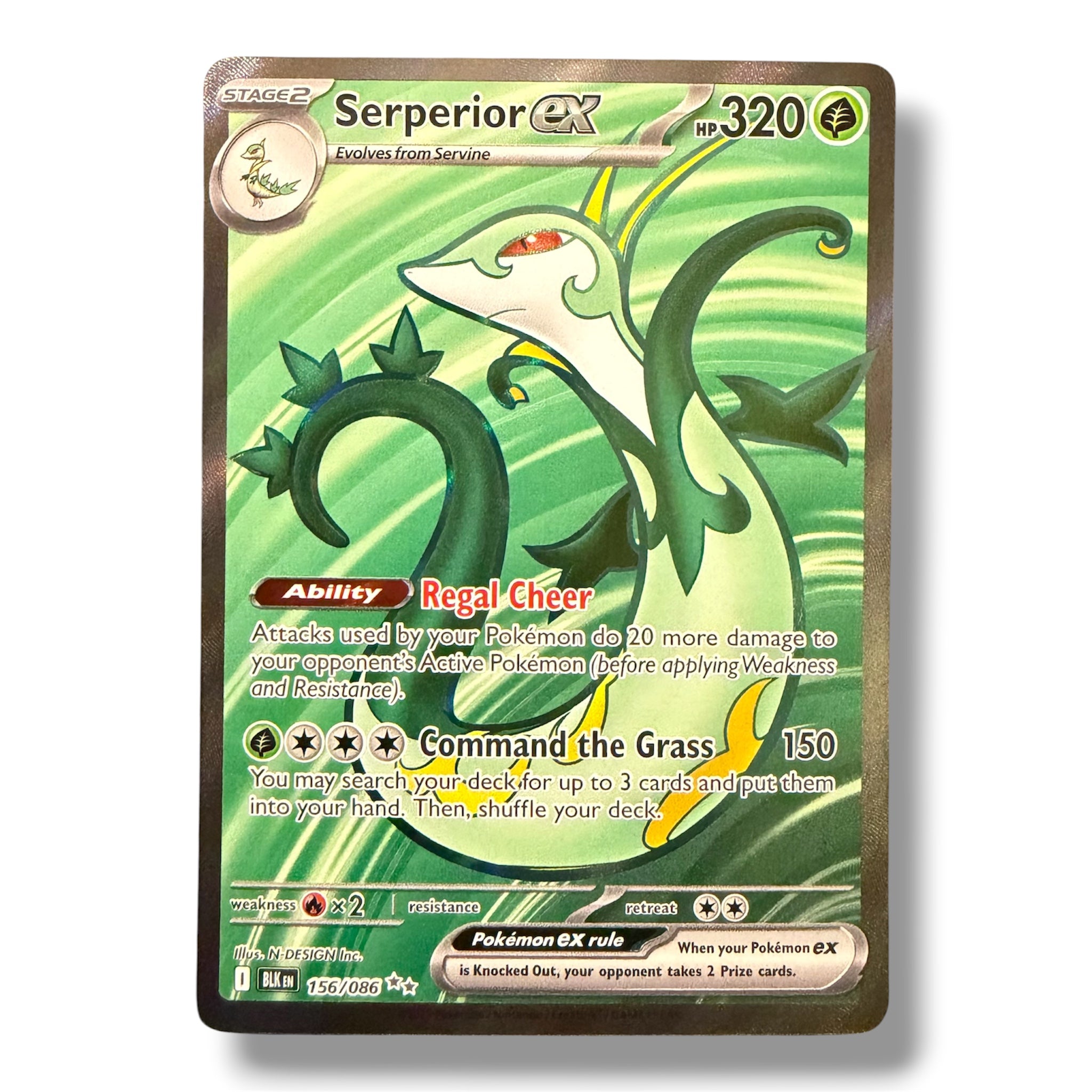 Serperior EX - 156/86 - Ultra Rare
