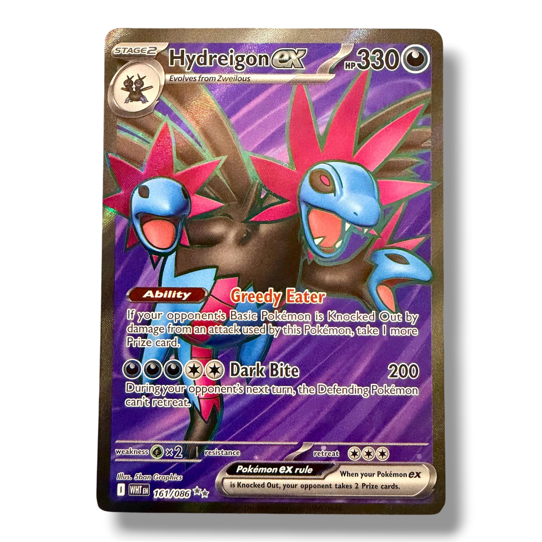 Hydreigon EX - 161/86 - Ultra Rare
