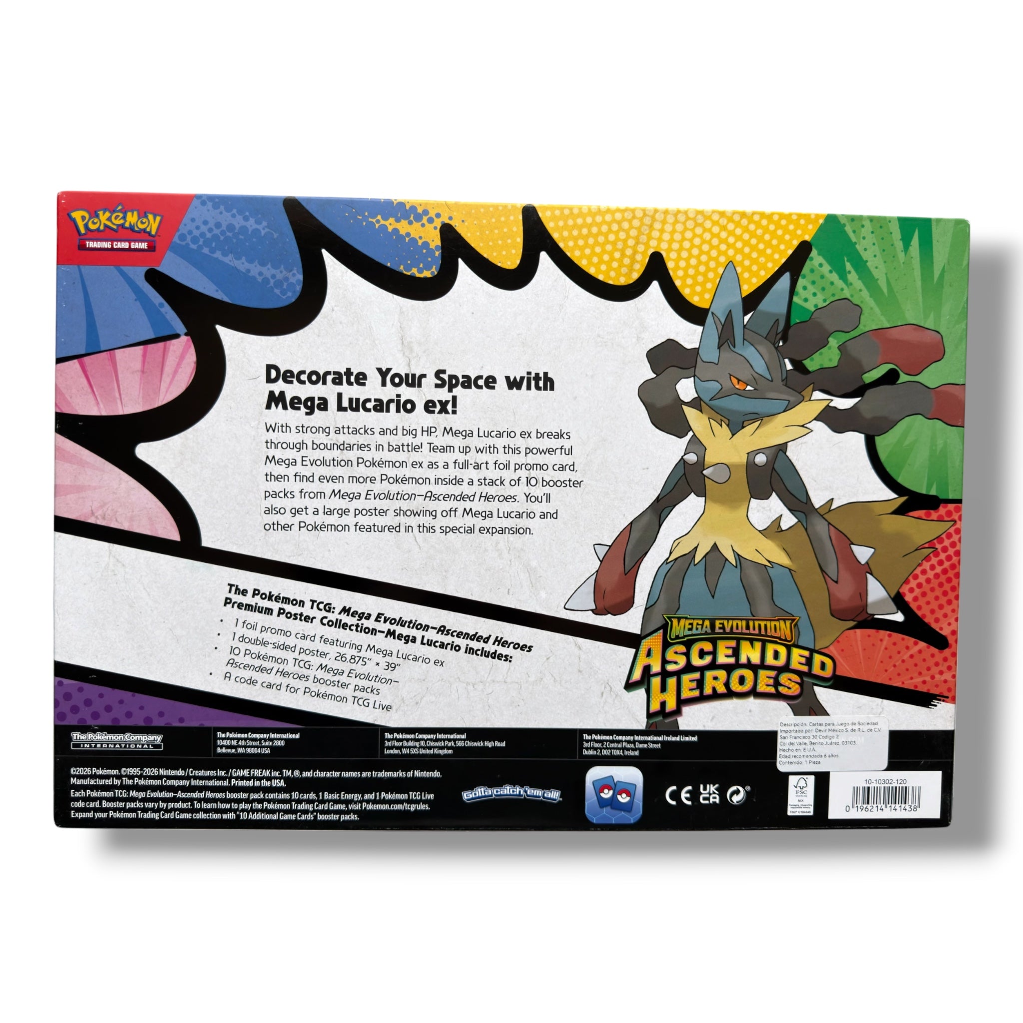 Poster Collection de Mega Lucario