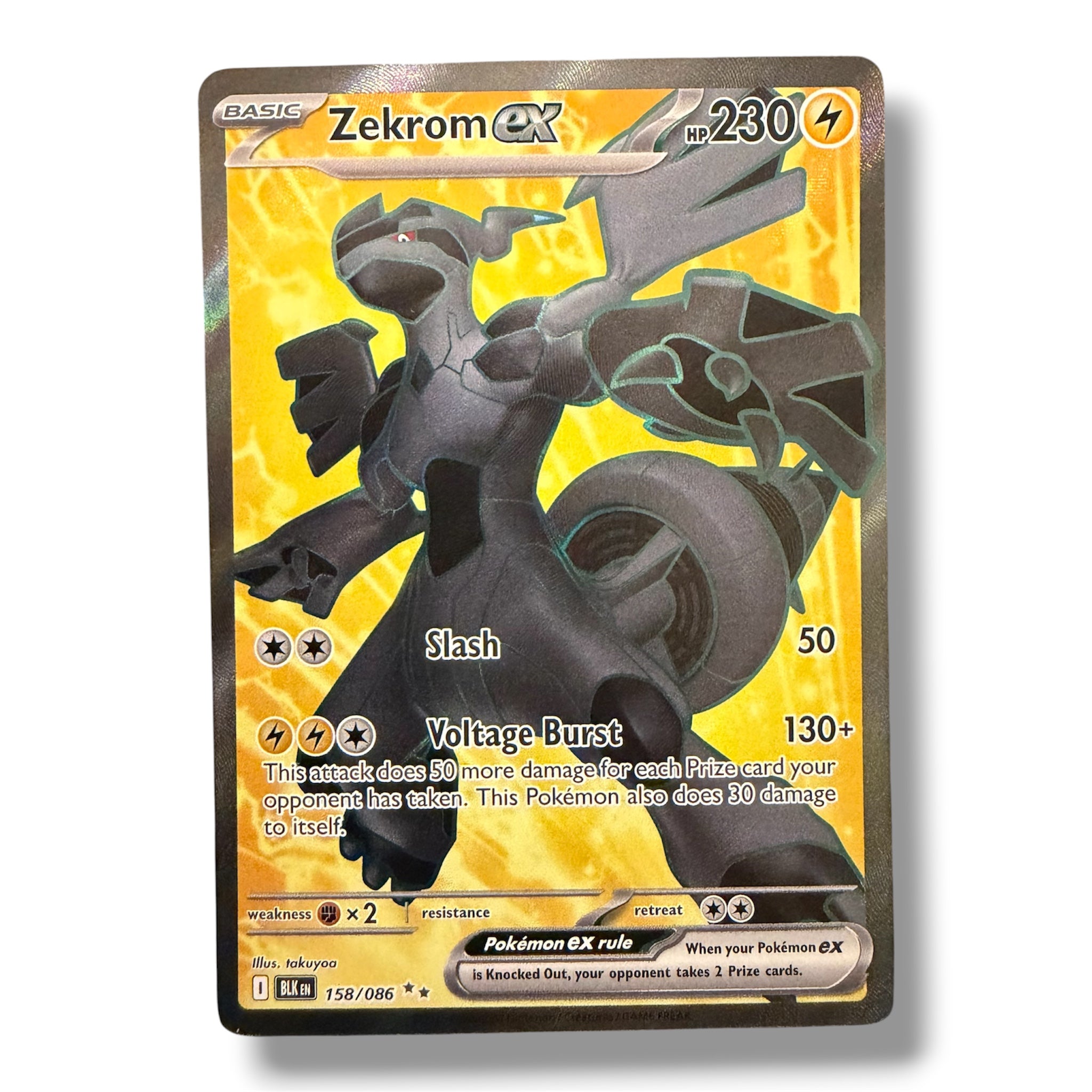 Zekrom EX - 158/86 - Ultra Rare